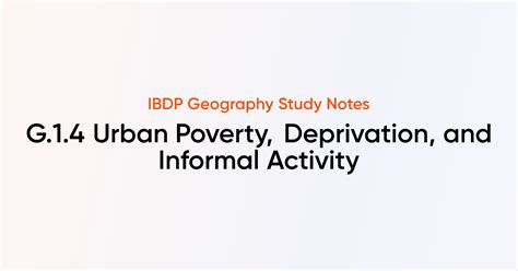  Understanding Urban Poverty: Exploring Dimensions of Deprivation in Pakistan!